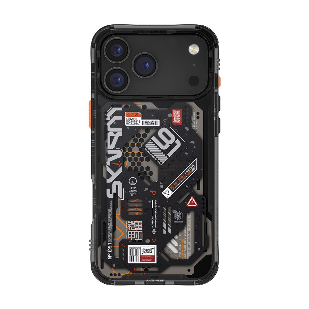 Picture of Apple iPhone 17 Pro Max 6.9 Case | Skinarma Spectra Magcharge Drop Protection Case for iPhone 17 Pro Max 6.9 (Black)