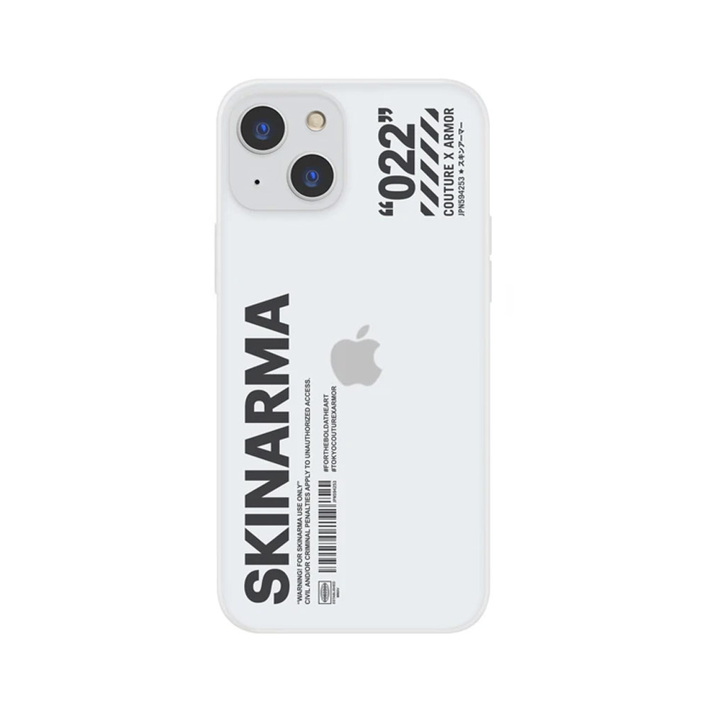 Picture of Apple iPhone 13 6.1 Case | Skinarma HADAKA X22 Series 0.6mm Ultra Thin Case for Apple iPhone 13 6.1 (White)