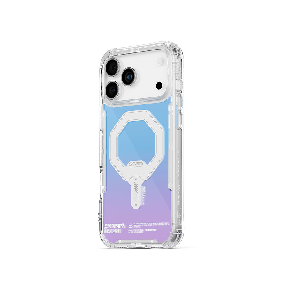 Picture of Apple iPhone 17 Pro Max 6.9 Case | Skinarma Myst Magcharge Drop Protection Case for iPhone 17 Pro Max 6.9 (Hologram)