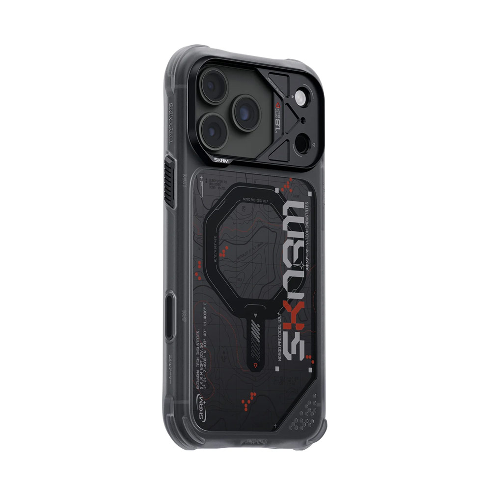 Picture of Apple iPhone 18 Pro Case | Skinarma Sonar Magnetic Charge Drop Protection Case with Camera Control Button for iPhone 18 Pro 6.3 - Black