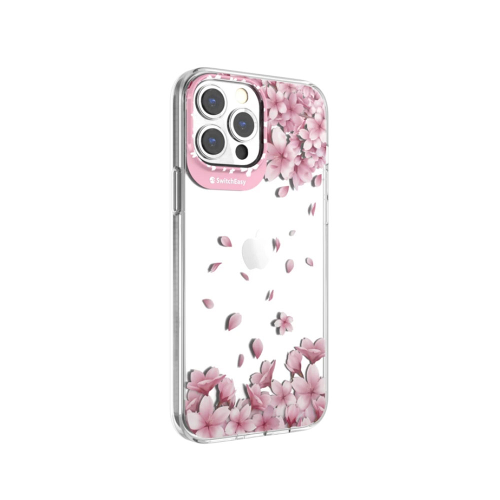 Picture of Apple iPhone 13 Pro 6.1 Case | Switcheasy Artist Double In Mold Decoration Case for Apple iPhone 13 Pro 6.1 (Sakura)