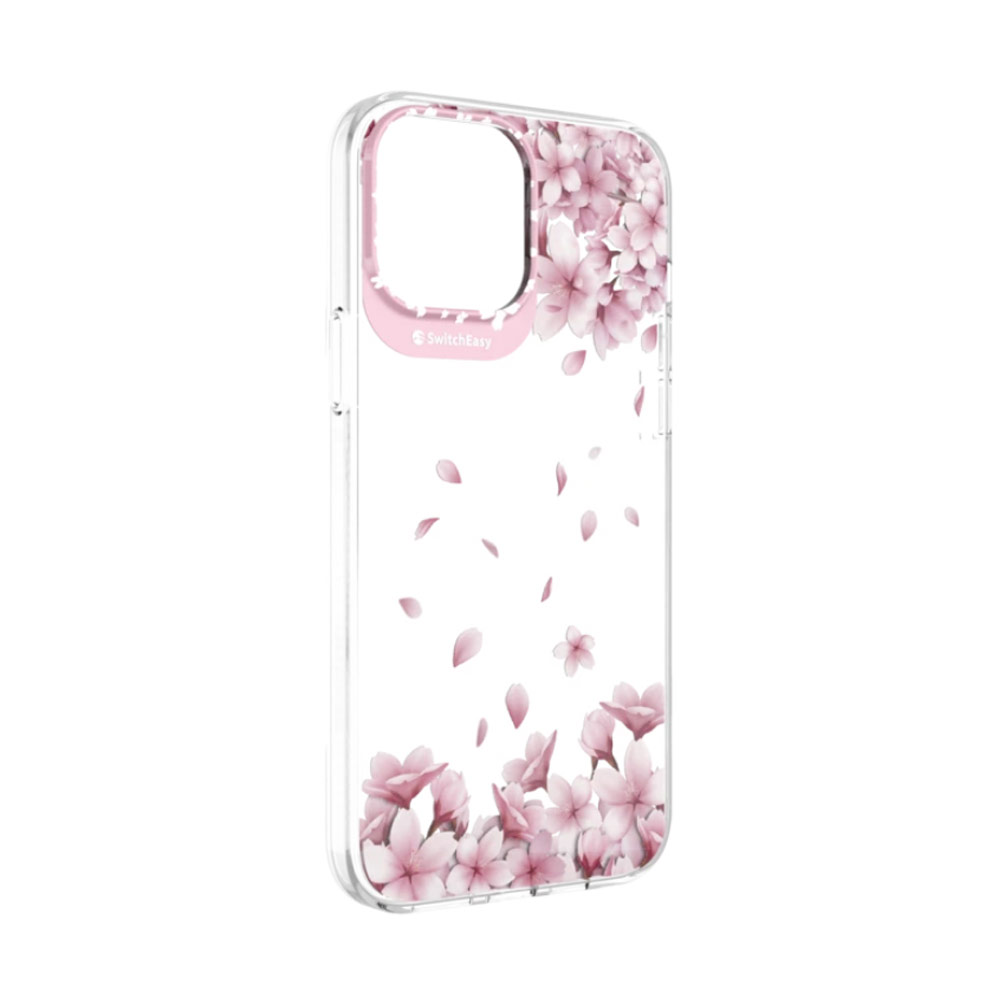 Picture of Apple iPhone 13 Pro 6.1 Case | Switcheasy Artist Double In Mold Decoration Case for Apple iPhone 13 Pro 6.1 (Sakura)