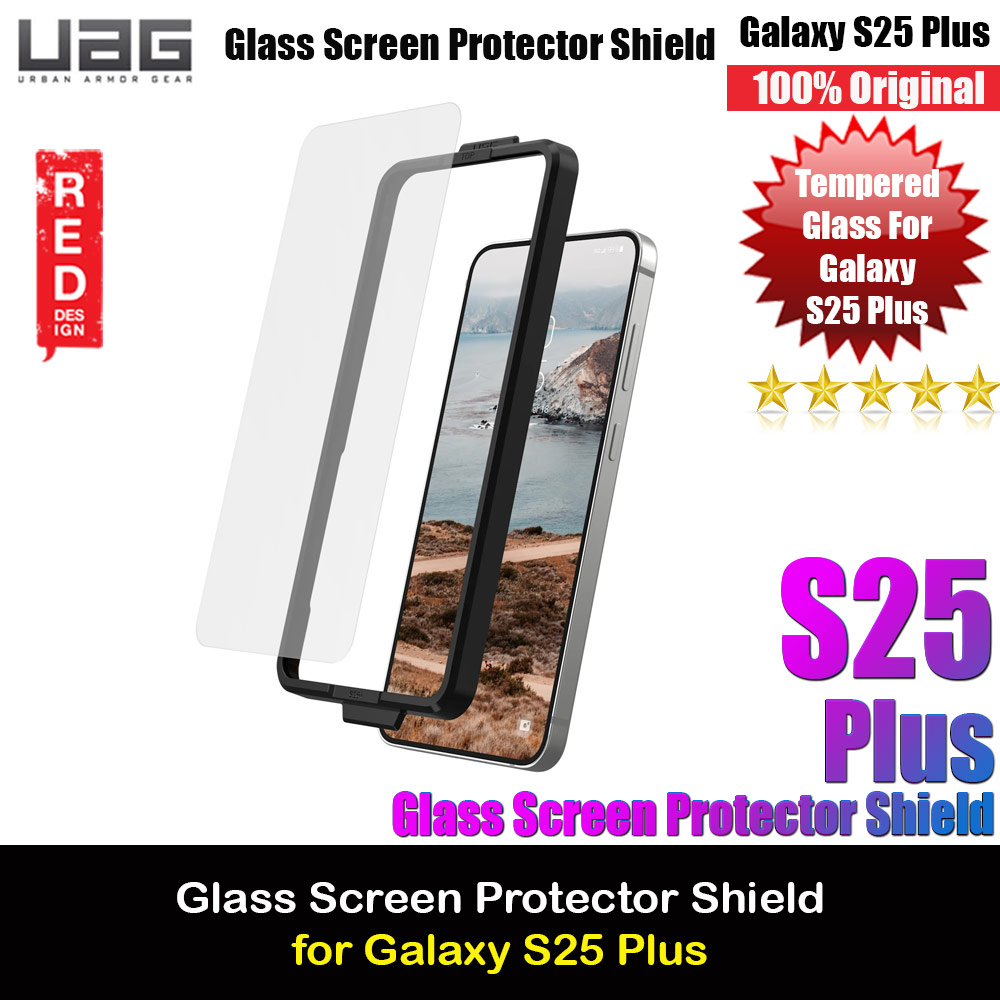 Picture of UAG Galaxy S25 Plus Tempered Glass Screen Protector Shield Installation Kit Included (Clear) Samsung Galaxy S25 Plus- Samsung Galaxy S25 Plus Cases, Samsung Galaxy S25 Plus Covers, iPad Cases and a wide selection of Samsung Galaxy S25 Plus Accessories in Malaysia, Sabah, Sarawak and Singapore 