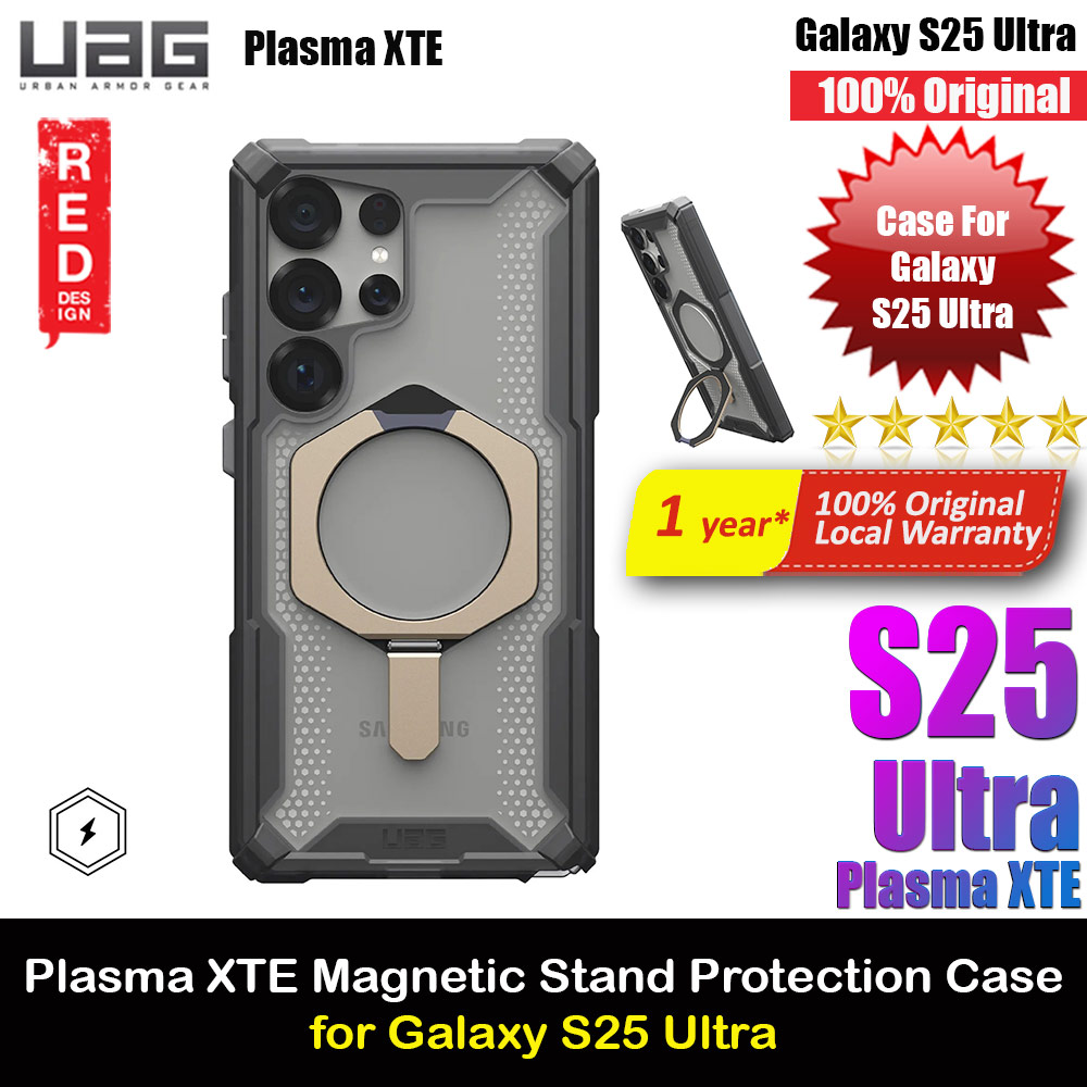 Picture of UAG Plasma XTE Galaxy S25 Ultra Kickstand Drop Protection Case Case with Magnetic Charging Compatible (Ash Titanium) Samsung Galaxy S25 Ultra- Samsung Galaxy S25 Ultra Cases, Samsung Galaxy S25 Ultra Covers, iPad Cases and a wide selection of Samsung Galaxy S25 Ultra Accessories in Malaysia, Sabah, Sarawak and Singapore 