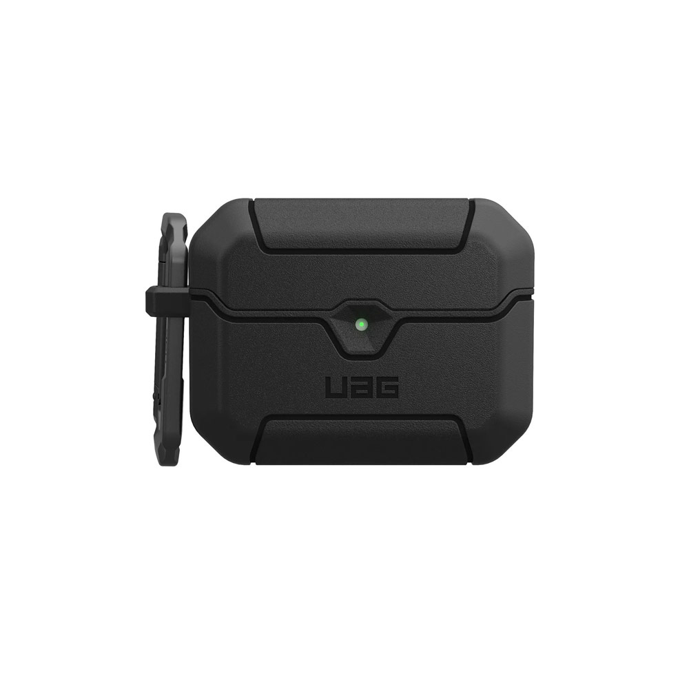 Picture of Apple Airpods Pro 3 Case | UAG Scout Rugged Case with Carabiner for Apple Airpods Pro 3 (Black)