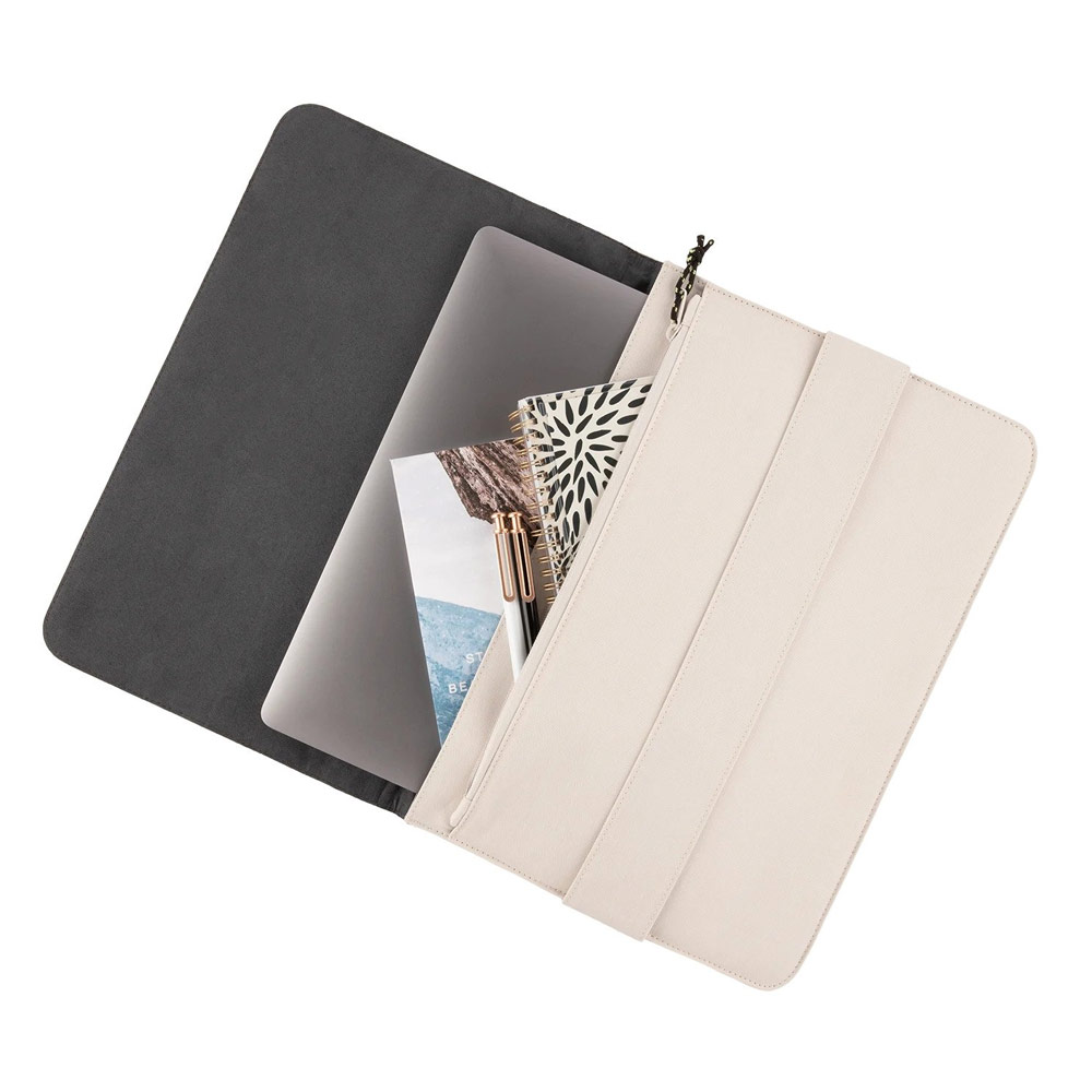 Picture of UAG [U] MOUVE Laptop Tablet Macbok Sleeve and Interior zipper pocket for pens small accessories for Laptop Macbook Tablet up to 13 inches ( Marshmallow)