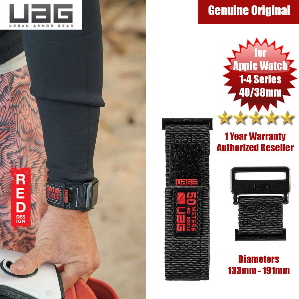 Picture of UAG Active Watch Strap for Apple Watch 38mm 40mm (Black) Apple Watch 38mm- Apple Watch 38mm Cases, Apple Watch 38mm Covers, iPad Cases and a wide selection of Apple Watch 38mm Accessories in Malaysia, Sabah, Sarawak and Singapore 