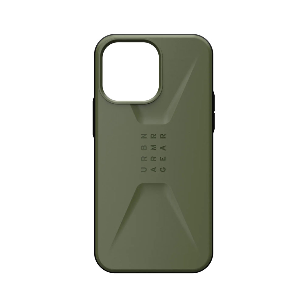 Picture of Apple iPhone 14 Pro Max 6.7 Case | UAG Civilian Drop Proof Protection Case for iPhone 14 Pro Max 6.7 (Olive)