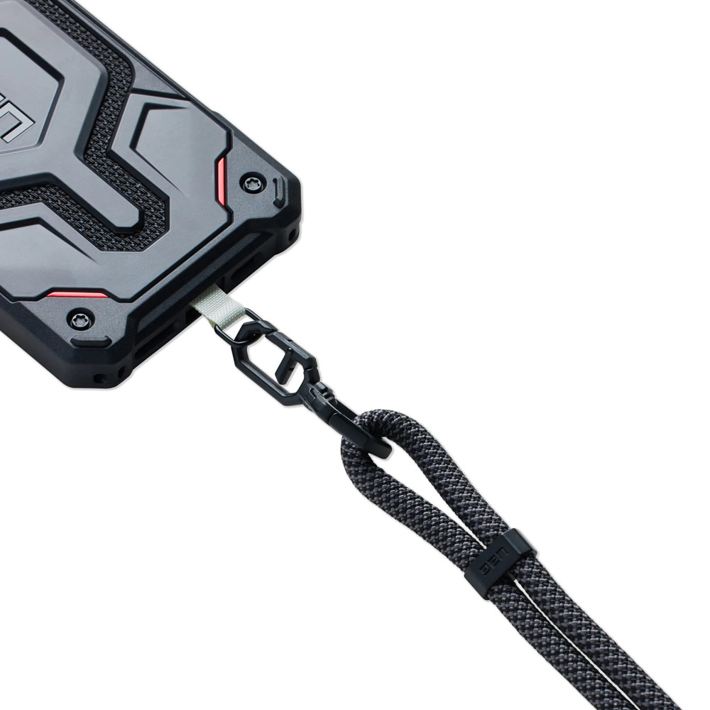 Picture of UAG Civilian Slim Crossbody Lanyard Shoulder Holder Link Strap 7mm Thick for Phone case (Graphite Black)