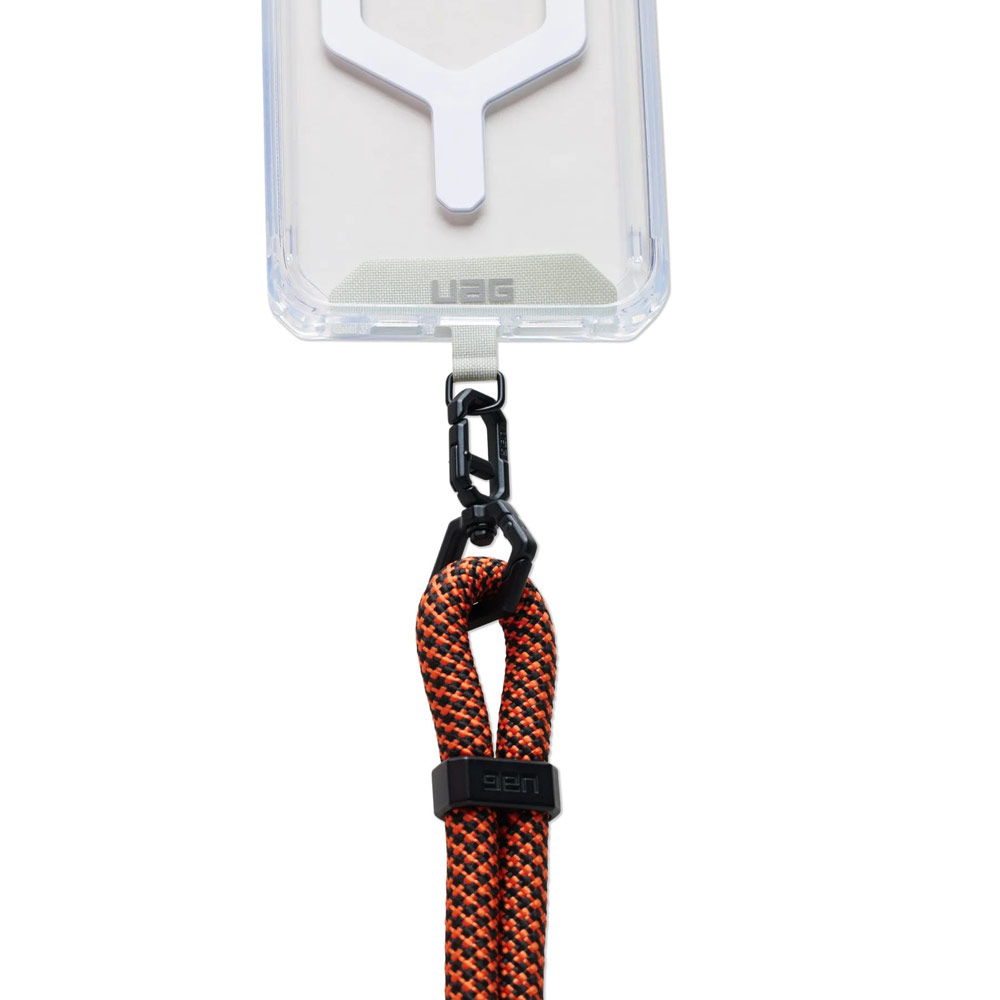 Picture of UAG Civilian Crossbody Lanyard Shoulder Holder Link Strap 10mm Thick for Phone case (Rust Black)