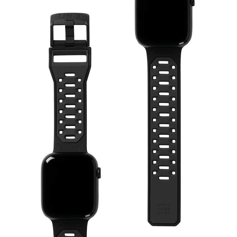 Picture of Apple Watch 49mm	Ultra 2  | UAG Civilian Silicone Strap for Apple Watch 49mm Ultra (Graphite Black)