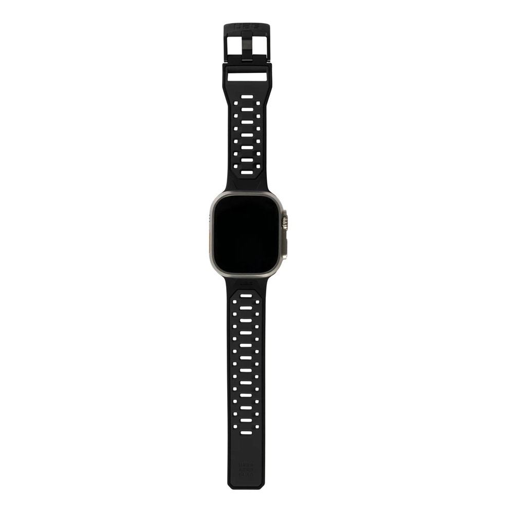 Picture of Apple Watch 49mm	Ultra 2  | UAG Civilian Silicone Strap for Apple Watch 49mm Ultra (Graphite Black)
