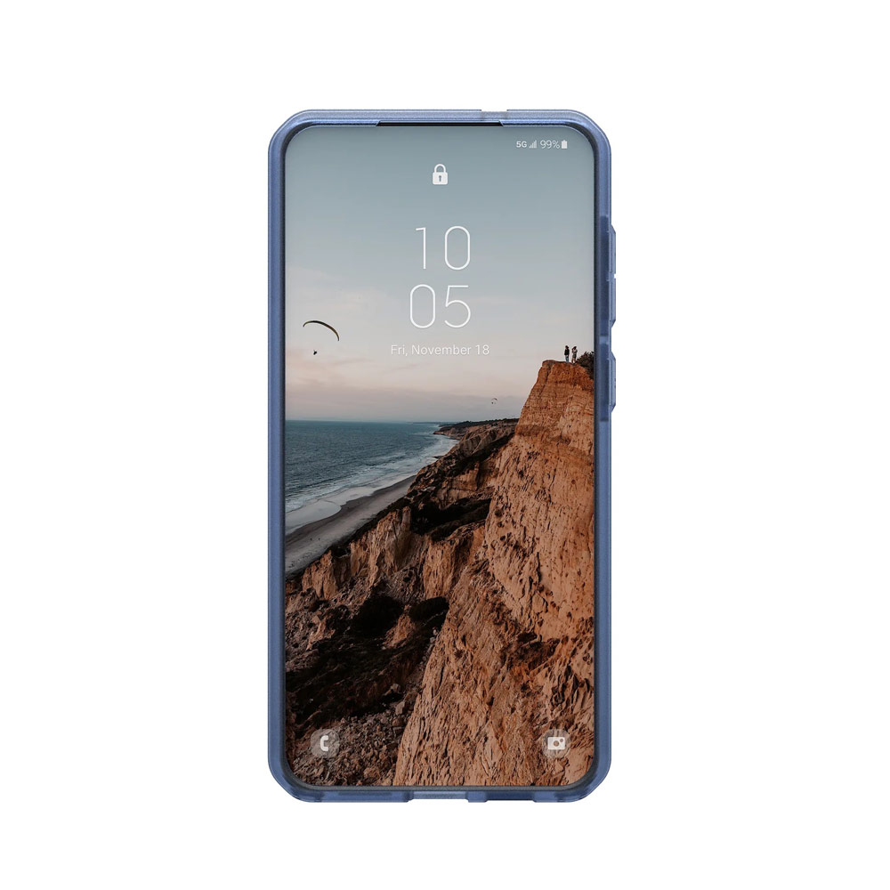 Picture of Samsung Galaxy S25 Edge Case | UAG Dot Series Lightweight PC and TPU Protection Magnetic Case for Galaxy S25 Edge (Cloud Blue)
