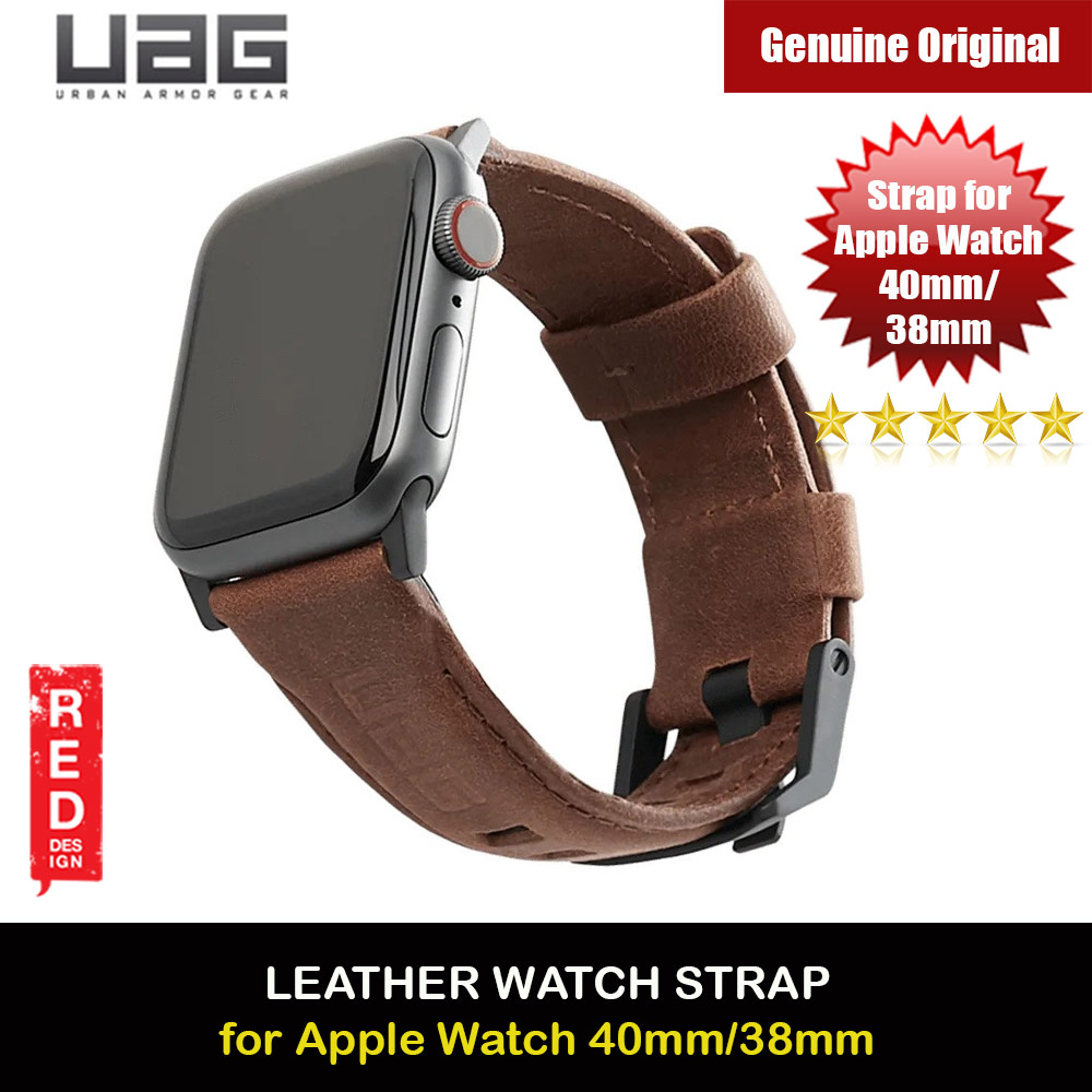 Picture of UAG Leather Watch Strap for Apple Watch 40mm 38mm (Brown) Apple Watch 38mm- Apple Watch 38mm Cases, Apple Watch 38mm Covers, iPad Cases and a wide selection of Apple Watch 38mm Accessories in Malaysia, Sabah, Sarawak and Singapore 