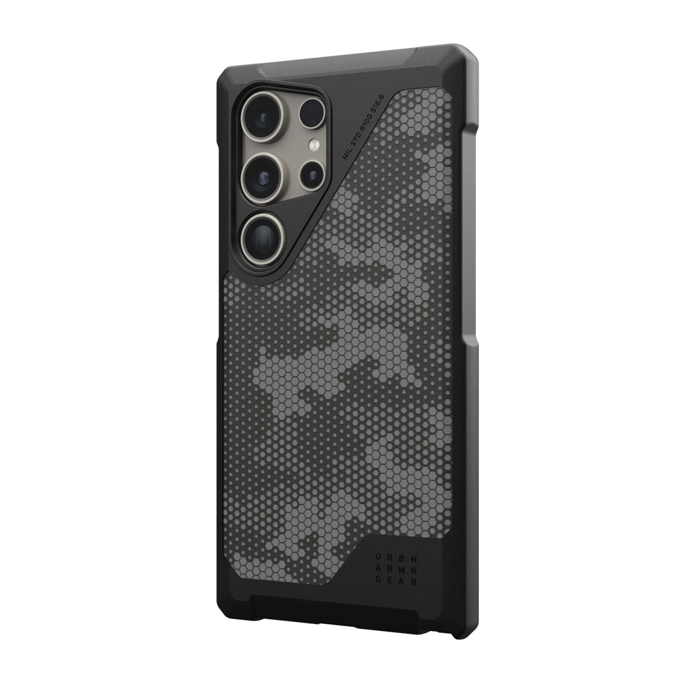 Picture of Samsung Galaxy S24 Ultra Case | UAG Metropolis LT Pro Galaxy S24 Ultra High Quality Drop Protection Case with Magnetic Charging Compatible (Micro Hex Camo Graphite)