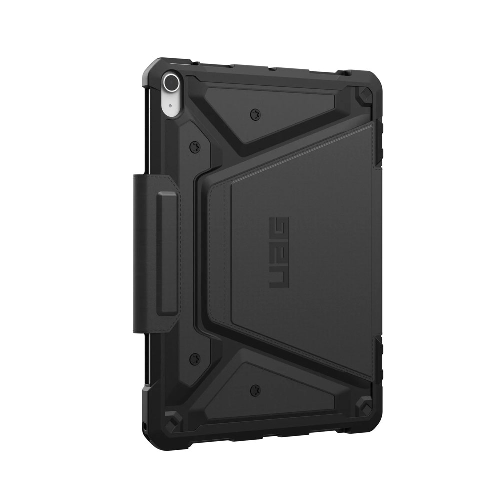 Picture of Apple iPad Air 13 M2 2024 Case | UAG Metropolis SE Drop Protection Flip Stand Premium Case for iPad 13 M42 2024 6th Gen (Black)