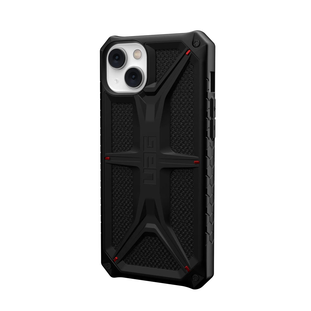 Picture of Apple iPhone 14 Plus 6.7 Case | UAG Monarch Drop Proof Protection Case for iPhone 14 Plus  6.7 (Kevlar Black)