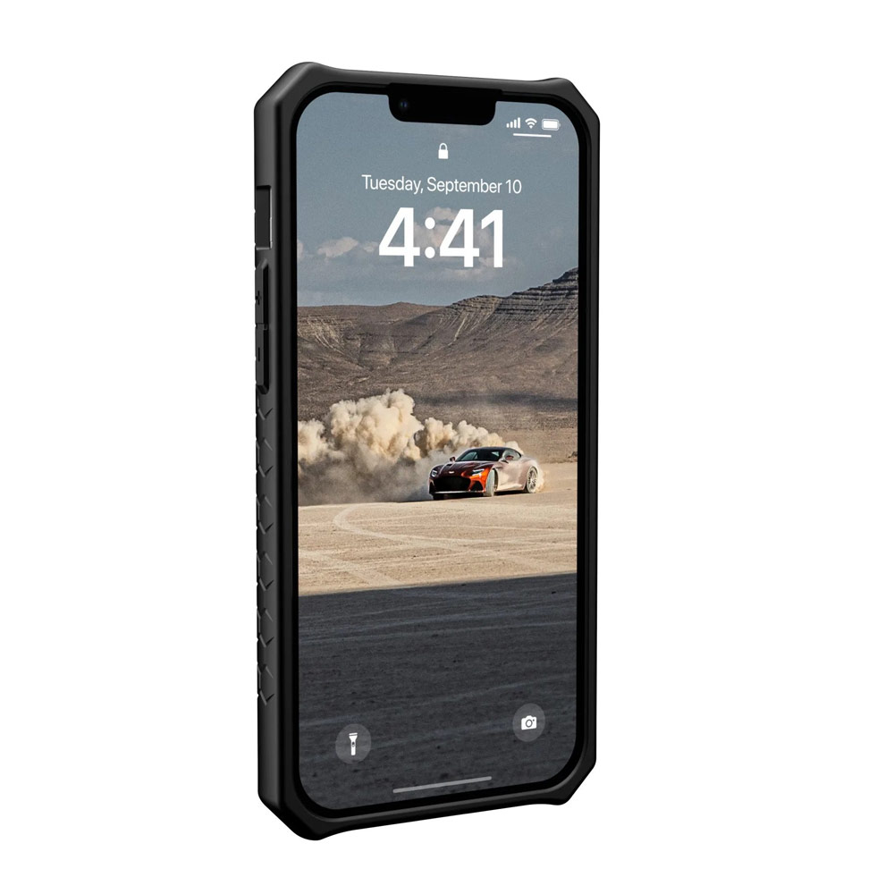 Picture of Apple iPhone 14 Plus 6.7 Case | UAG Monarch Drop Proof Protection Case for iPhone 14 Plus  6.7 (Kevlar Black)