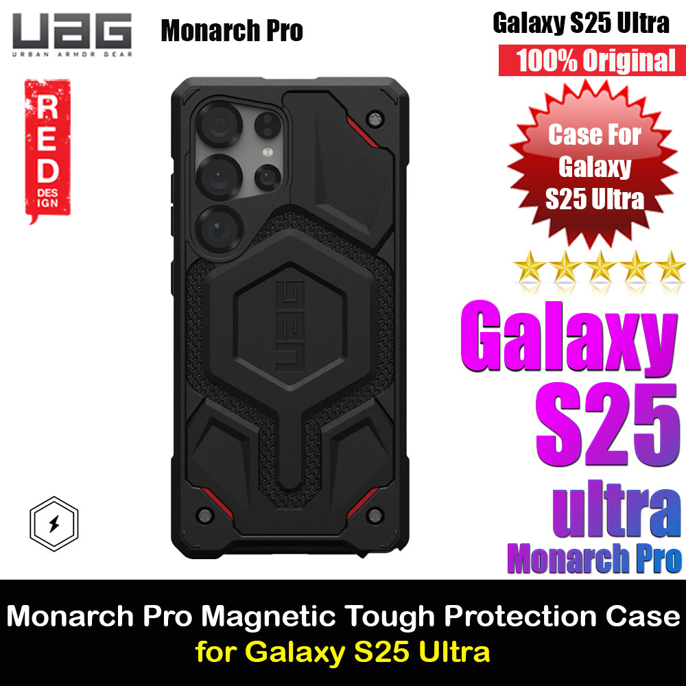 Picture of UAG Monarch Pro Magsafe Compatible Drop Proof Case for Galaxy S25 Ultra (Kevlar) Samsung Galaxy S25 Ultra- Samsung Galaxy S25 Ultra Cases, Samsung Galaxy S25 Ultra Covers, iPad Cases and a wide selection of Samsung Galaxy S25 Ultra Accessories in Malaysia, Sabah, Sarawak and Singapore 