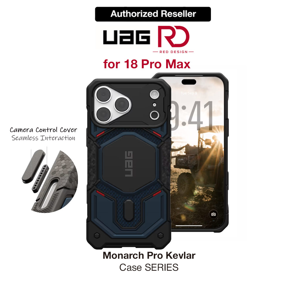 Picture of UAG Monarch Pro CapCtl Magsafe Protection Case for iPhone 18 Pro Max - Kevlar Mallard Apple iPhone 18 Pro Max- Apple iPhone 18 Pro Max Cases, Apple iPhone 18 Pro Max Covers, iPad Cases and a wide selection of Apple iPhone 18 Pro Max Accessories in Malaysia, Sabah, Sarawak and Singapore