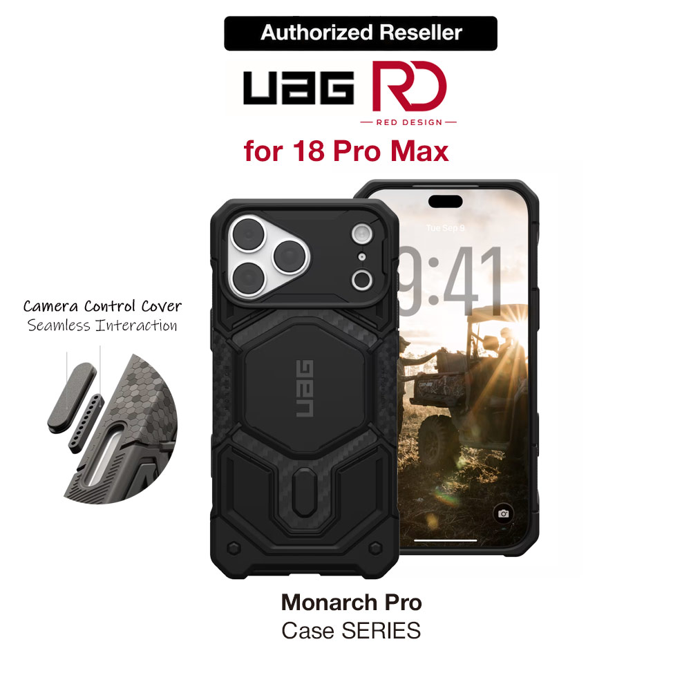 Picture of UAG Monarch Pro CapCtl Magsafe Protection Case for iPhone 18 Pro Max - Carbon Fiber Apple iPhone 18 Pro Max- Apple iPhone 18 Pro Max Cases, Apple iPhone 18 Pro Max Covers, iPad Cases and a wide selection of Apple iPhone 18 Pro Max Accessories in Malaysia, Sabah, Sarawak and Singapore 