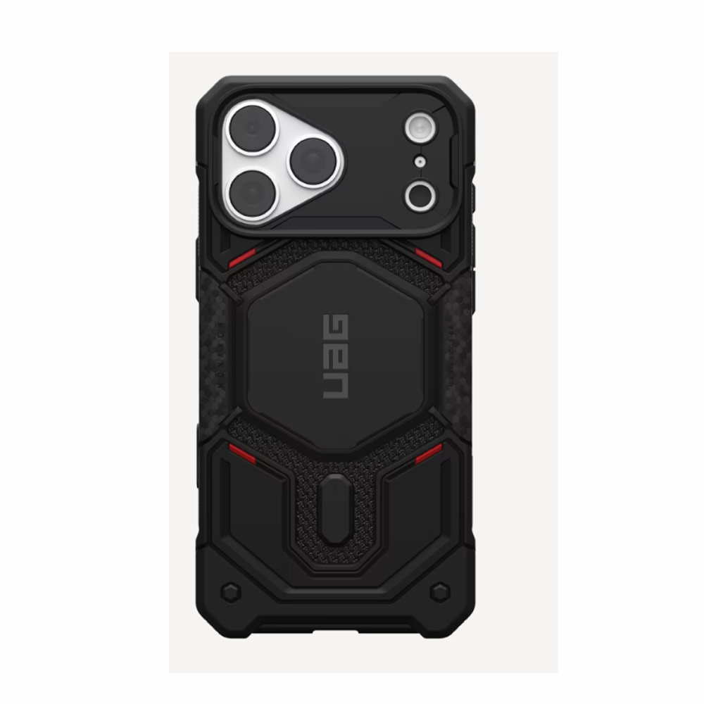 Picture of Apple iPhone 18 Pro Max Case | UAG Monarch Pro CapCtl Magsafe Protection Case for iPhone 18 Pro Max - Kevlar Black
