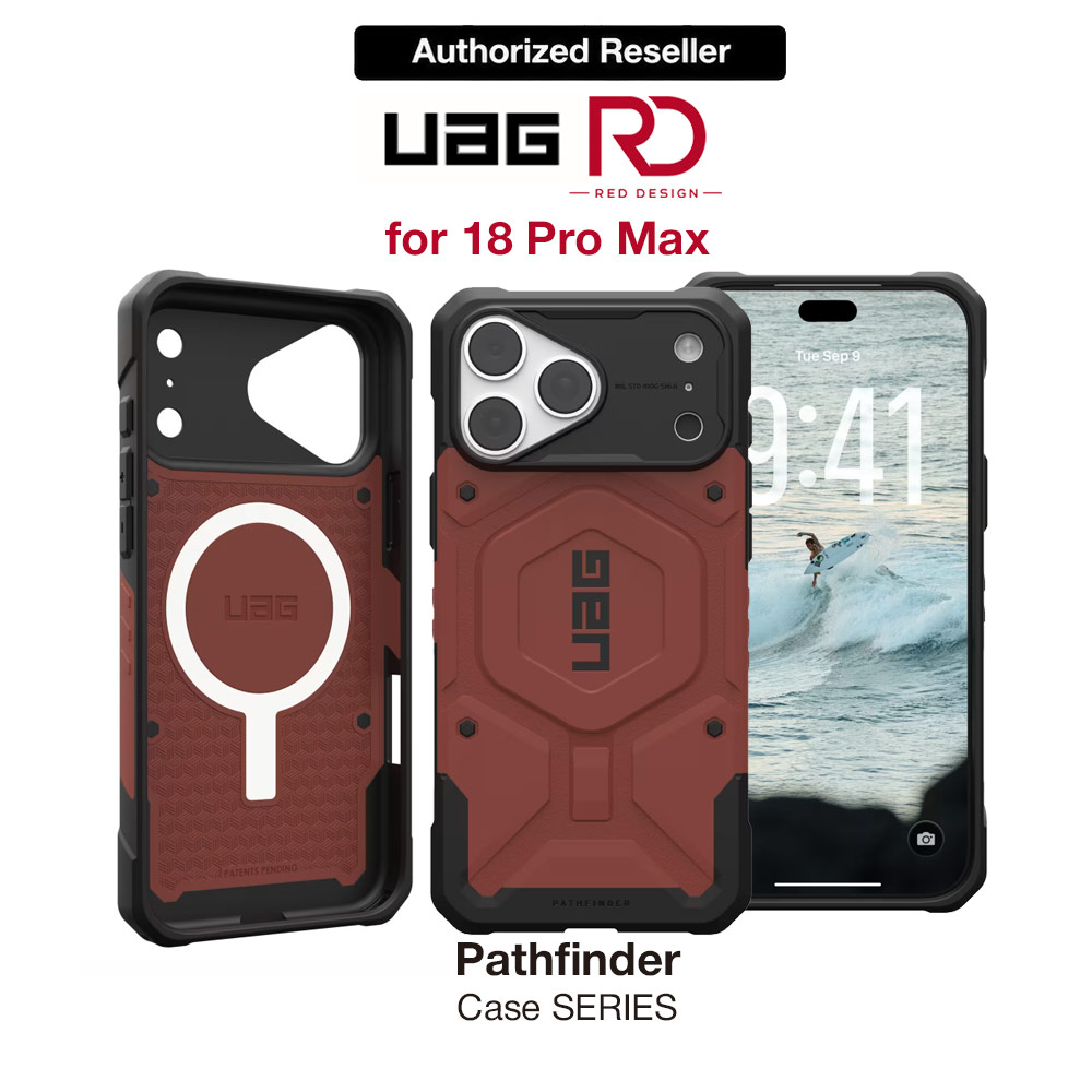 Picture of UAG Pathfinder Magsafe Protection Case for iPhone 18 Pro Max - Burgundy Apple iPhone 18 Pro Max- Apple iPhone 18 Pro Max Cases, Apple iPhone 18 Pro Max Covers, iPad Cases and a wide selection of Apple iPhone 18 Pro Max Accessories in Malaysia, Sabah, Sarawak and Singapore 