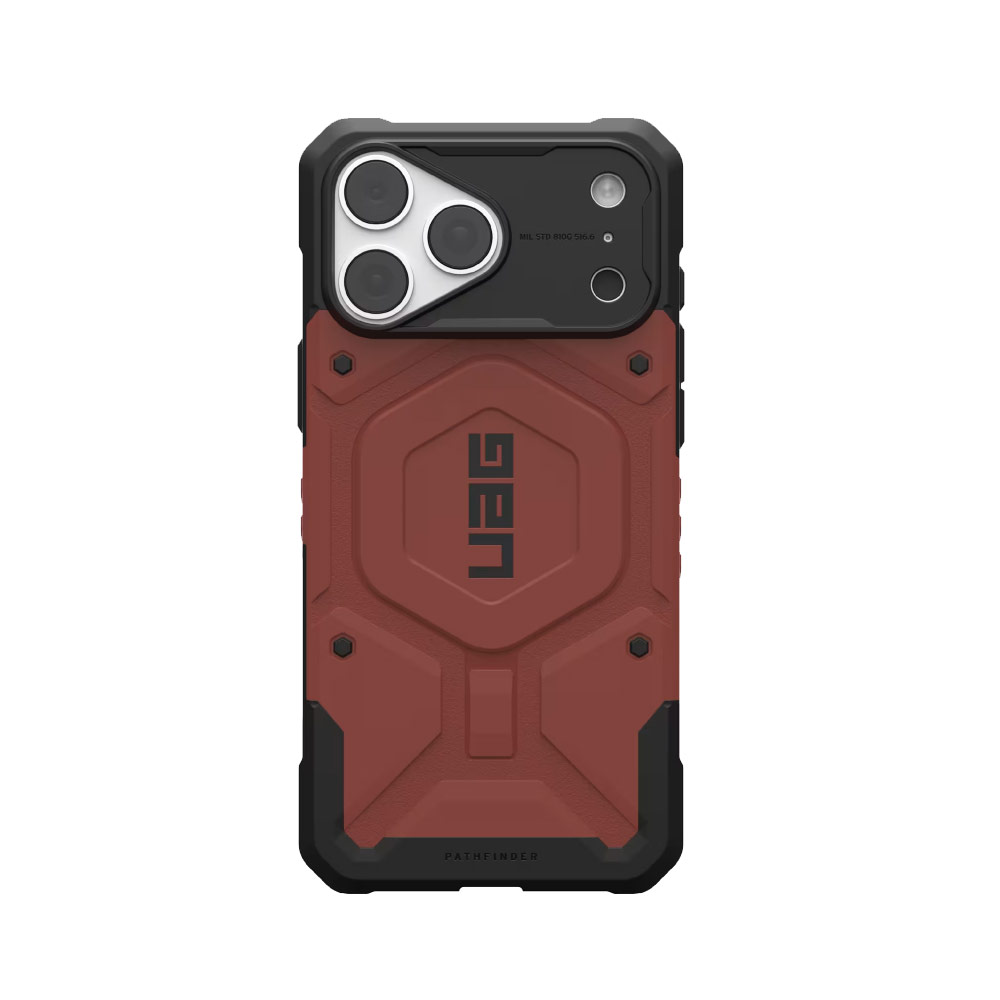 Picture of Apple iPhone 18 Pro Max Case | UAG Pathfinder Magsafe Protection Case for iPhone 18 Pro Max - Burgundy