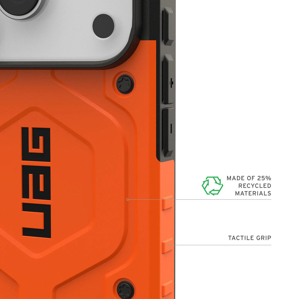 Picture of Apple iPhone 17 Pro 6.3 Case | UAG Pathfinder Magsafe Compatible Drop Proof Case for iPhone 17 Pro 6.3 (Orange)