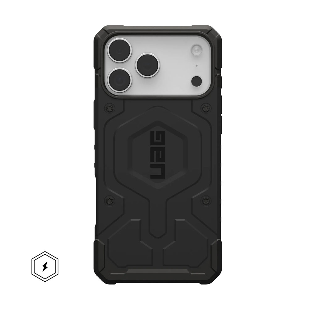 Picture of Apple iPhone 17 Pro Max 6.9 Case | UAG Pathfinder Magsafe Compatible Drop Proof Case for iPhone 17 Pro Max 6.9 (Black)
