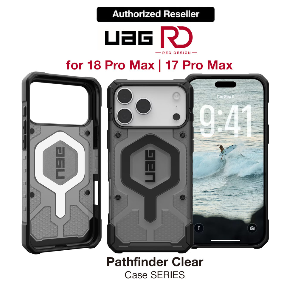 Picture of Apple iPhone 18 Pro Max Case | UAG Pathfinder Magsafe Compatible Drop Proof Clear Case for iPhone 18 Pro Max iPhone 17 Pro Max 6.9 - Ash Black