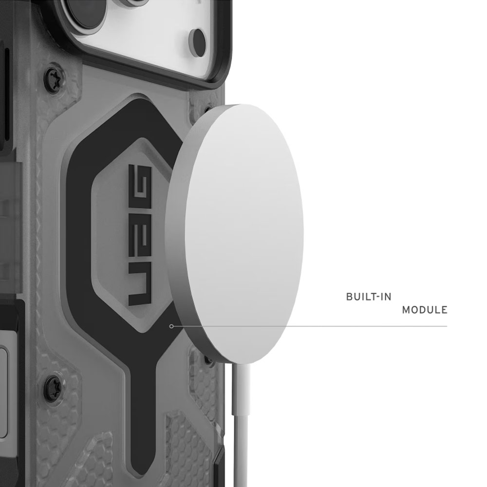 Picture of Apple iPhone 18 Pro Max Case | UAG Pathfinder Magsafe Compatible Drop Proof Clear Case for iPhone 18 Pro Max iPhone 17 Pro Max 6.9 - Ash Black