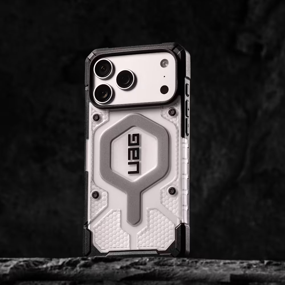 Picture of Apple iPhone 18 Pro Max Case | UAG Pathfinder Magsafe Compatible Drop Proof Clear Case for iPhone 18 Pro Max iPhone 17 Pro Max 6.9 - Ice Silver