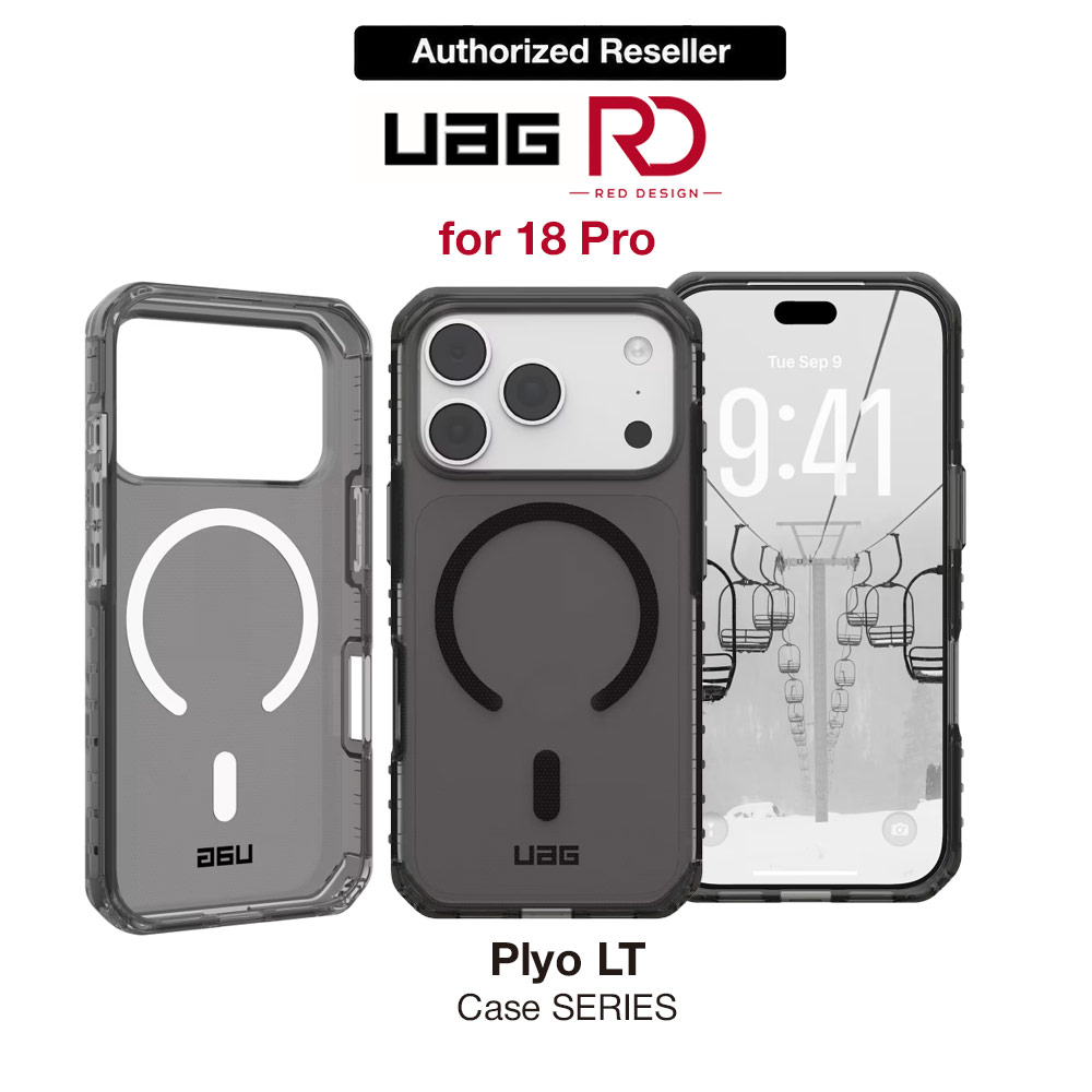 Picture of UAG Plyo LT Magsafe Protection Case for iPhone 18 Pro - Ash Black Apple iPhone 18 Pro- Apple iPhone 18 Pro Cases, Apple iPhone 18 Pro Covers, iPad Cases and a wide selection of Apple iPhone 18 Pro Accessories in Malaysia, Sabah, Sarawak and Singapore 