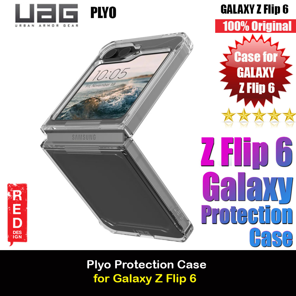 Picture of UAG Plyo Series Drop Protection Case for Samsung Galaxy Z Flip 6 (Ice) Samsung Galaxy Z Flip 6- Samsung Galaxy Z Flip 6 Cases, Samsung Galaxy Z Flip 6 Covers, iPad Cases and a wide selection of Samsung Galaxy Z Flip 6 Accessories in Malaysia, Sabah, Sarawak and Singapore 