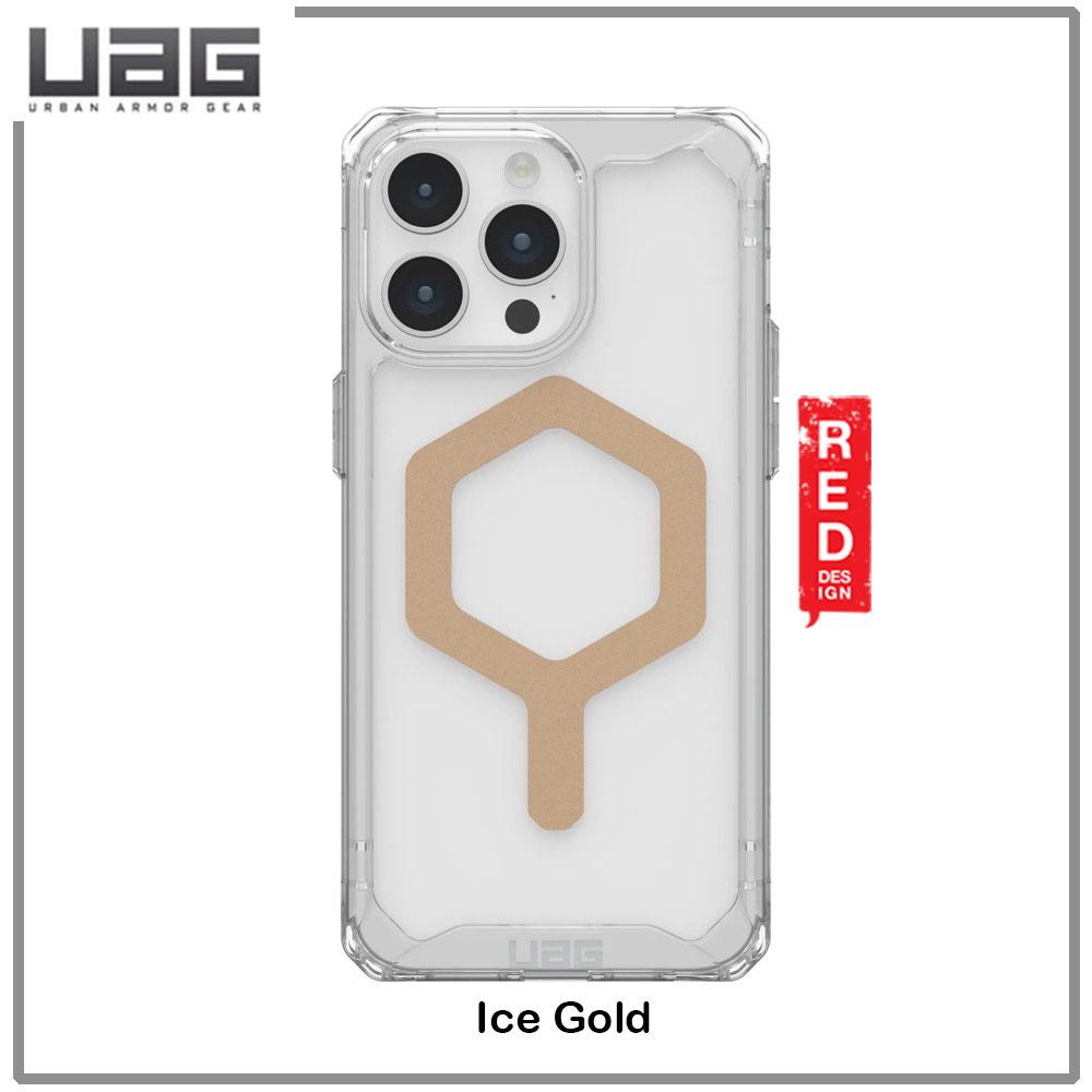 Urban Armor Gear UAG - Plyo Magsafe Case for Apple iPhone 15 Pro Max - Ice  and Silver