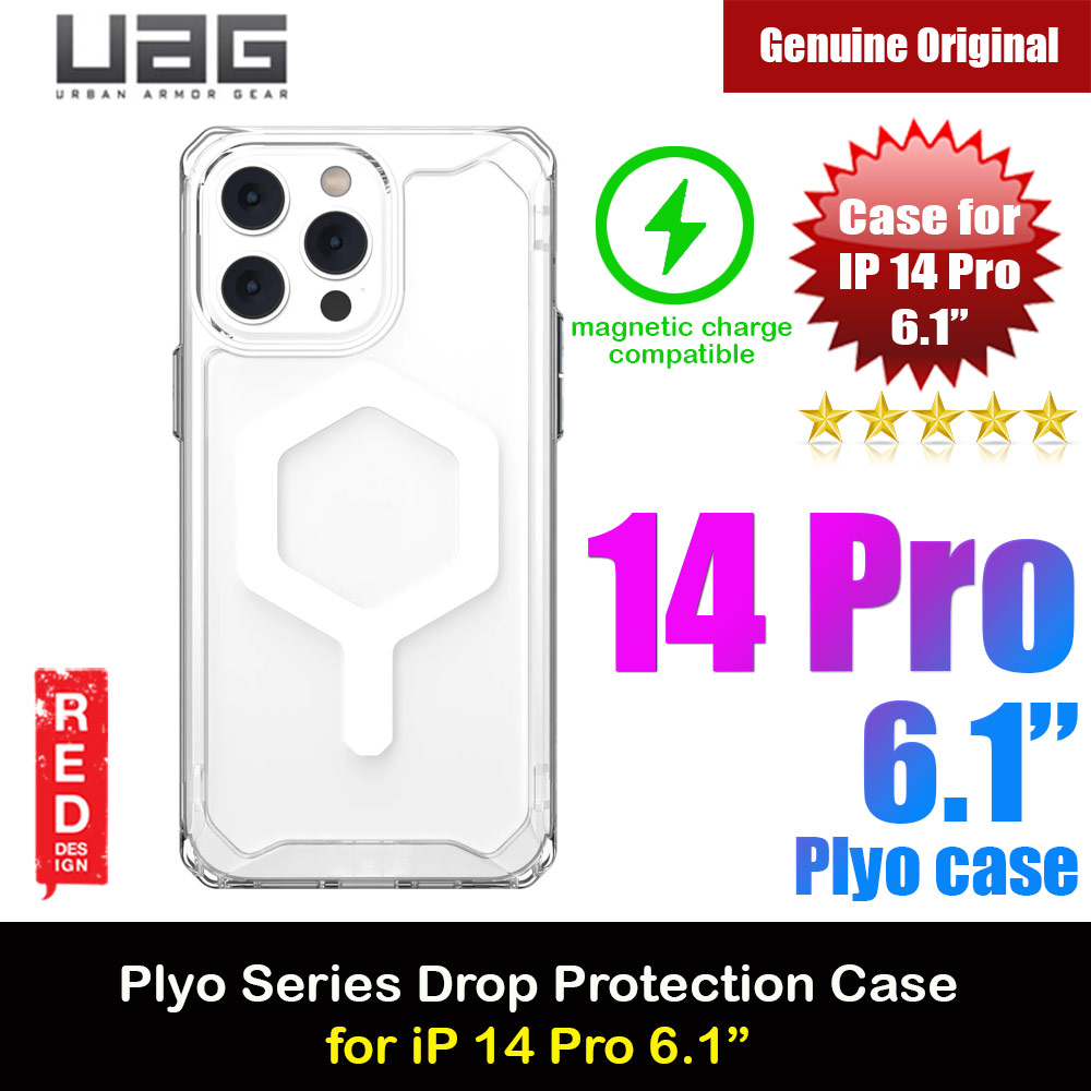 UAG - Plyo Series Case with MagSafe for iPhone 14 Pro Max - Ice