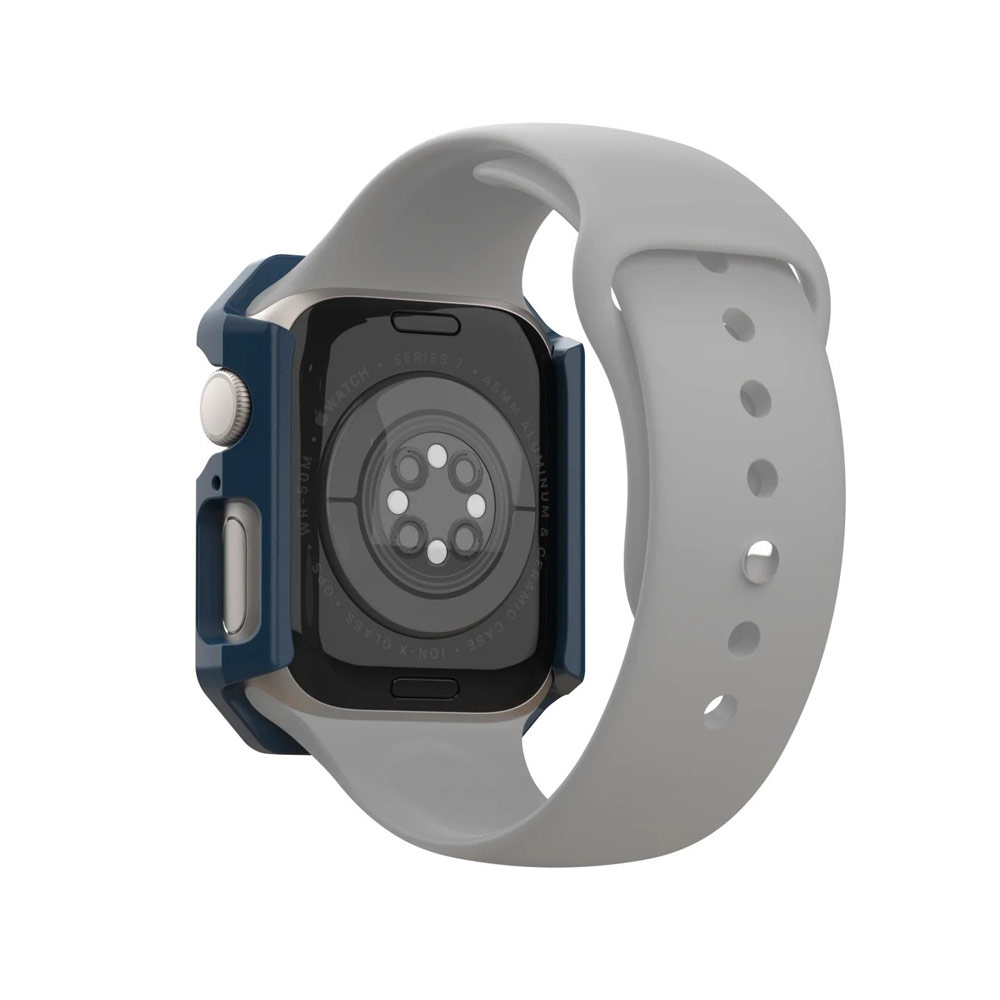 Picture of Apple Watch 45mm  | UAG Scout Series Featherlight PC Protection and Raised Screen Surround designed for Apple Watch 45mm Series 7 (Mallard)