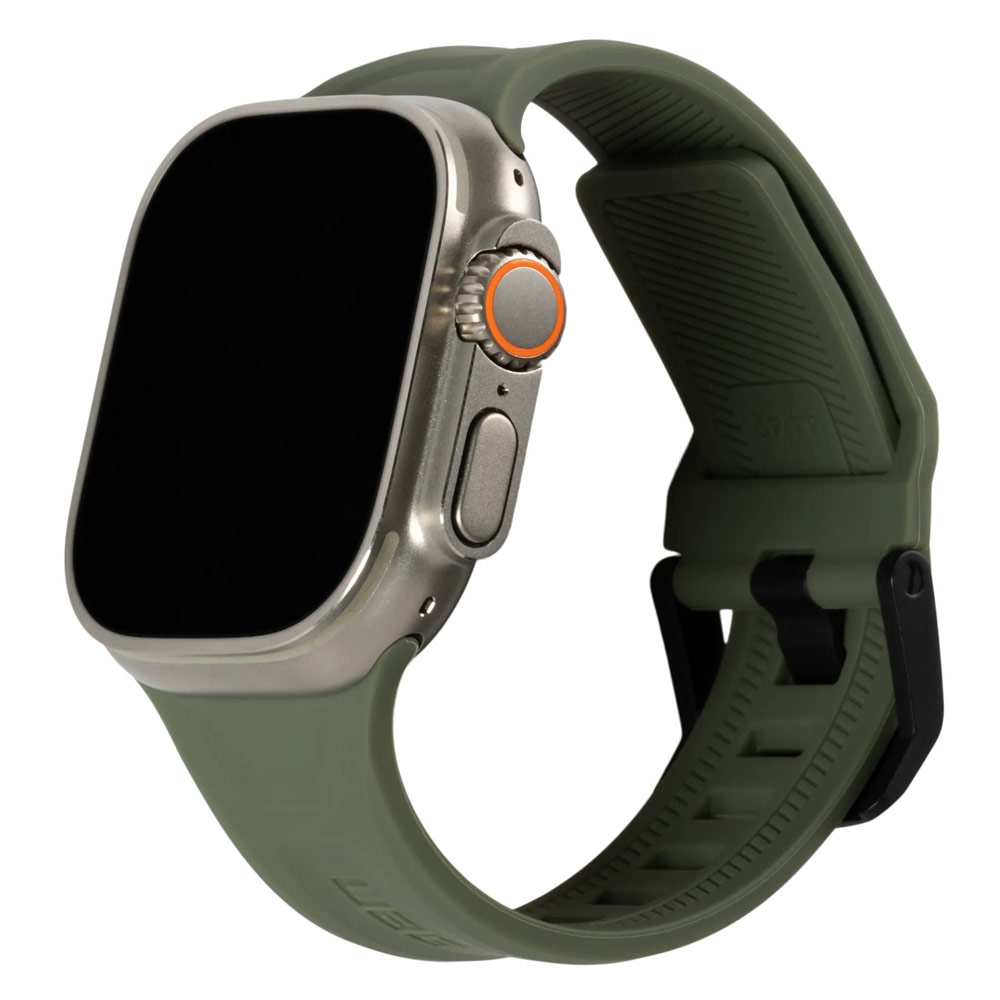 Picture of Apple Watch 49mm	Ultra  | UAG Scout Silicone Strap for Apple Watch 49mm Ultra (Foliage Green)