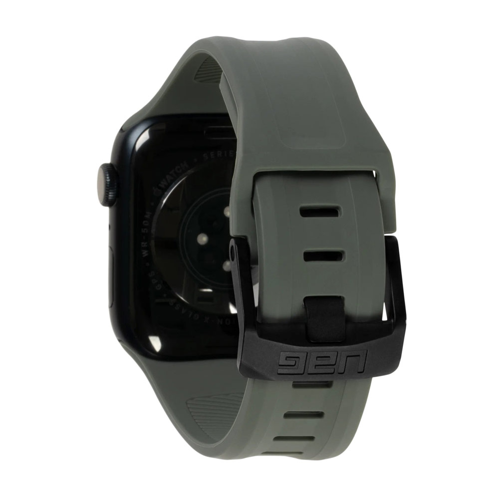 Picture of Apple Watch 49mm	Ultra  | UAG Scout Silicone Strap for Apple Watch 49mm Ultra (Foliage Green)