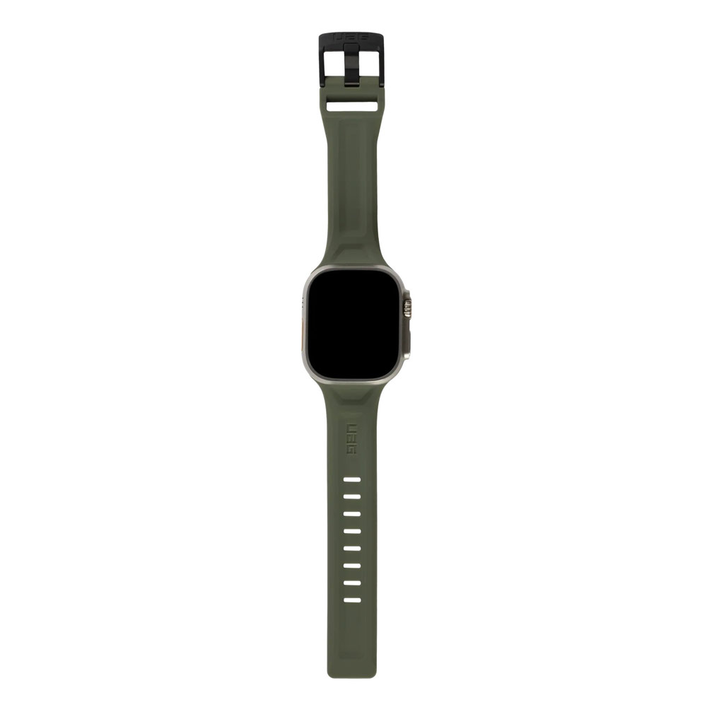 Picture of Apple Watch 49mm	Ultra  | UAG Scout Silicone Strap for Apple Watch 49mm Ultra (Foliage Green)