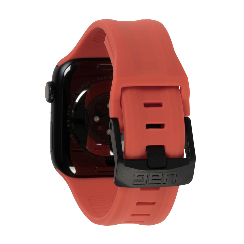 Picture of Apple Watch 49mm	Ultra  | UAG Scout Silicone Strap for Apple Watch 49mm Ultra (Rust)