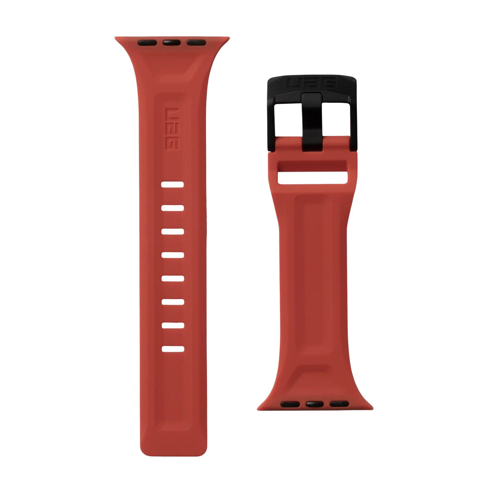 Picture of Apple Watch 49mm	Ultra  | UAG Scout Silicone Strap for Apple Watch 49mm Ultra (Rust)