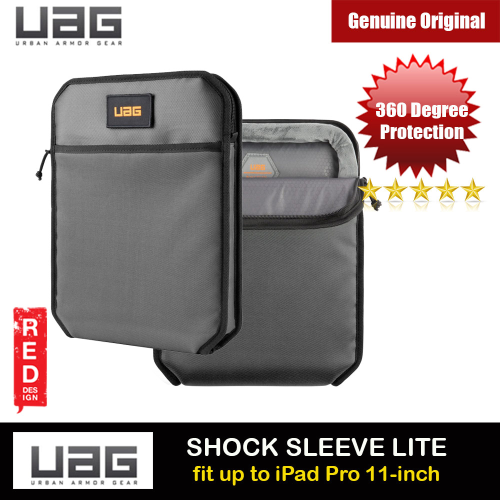 Picture of UAG SHOCK SLEEVE LITE Tough 360 Degree Protection Slim and Lightweight Sleeve for iPad Pro 11 A2228 A2068 A2230 A2228 A2068 A2230 A2231 (Grey) Apple iPad Pro 11 2nd gen 2020- Apple iPad Pro 11 2nd gen 2020 Cases, Apple iPad Pro 11 2nd gen 2020 Covers, iPad Cases and a wide selection of Apple iPad Pro 11 2nd gen 2020 Accessories in Malaysia, Sabah, Sarawak and Singapore 