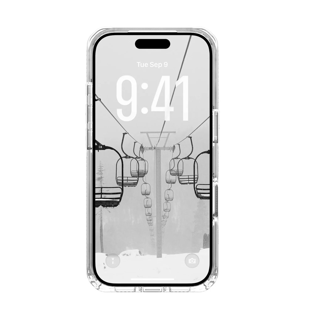 Picture of Apple iPhone 17 Pro Max 6.9 Case | UAG Plyo Magsafe Compatible Drop Proof Clear Case for iPhone 17 Pro Max 6.9 (Ice White)