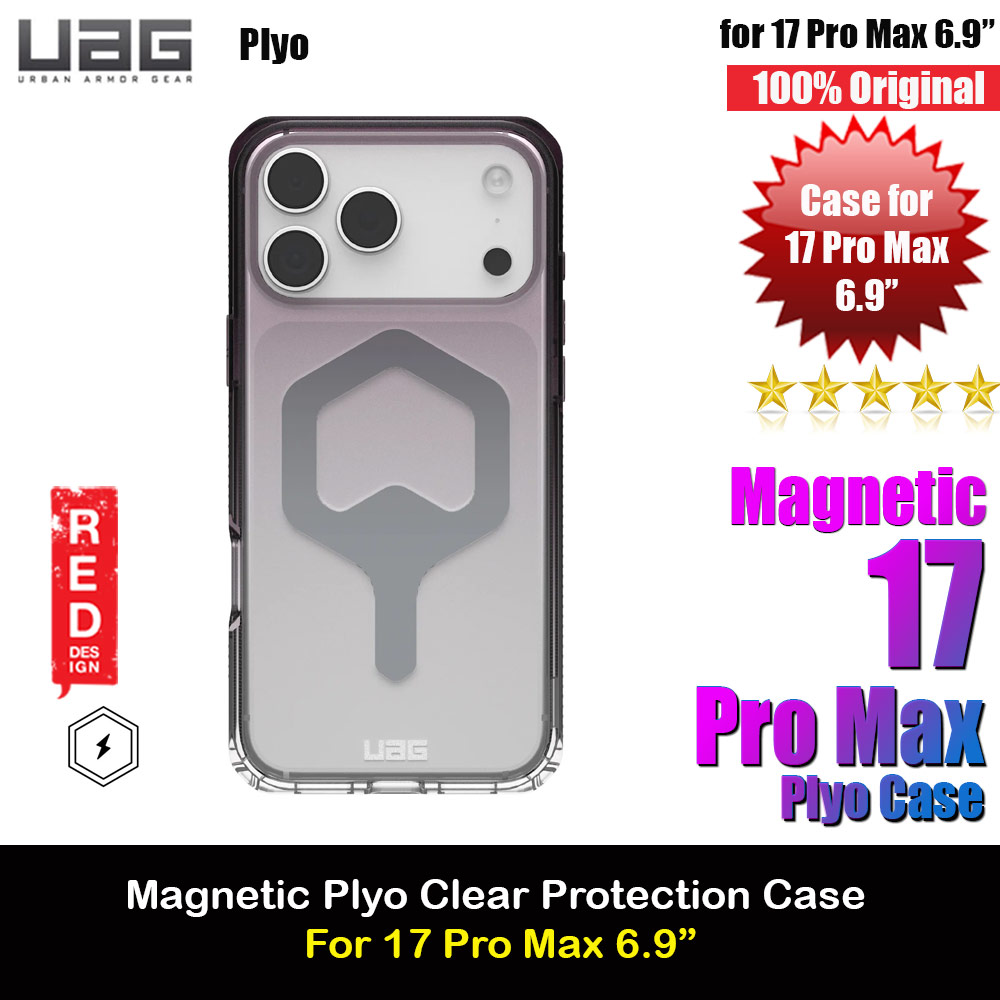 Picture of UAG Plyo Magsafe Compatible Drop Proof Clear Case for iPhone 17 Pro Max 6.9 (Black Clear Ombre) Apple iPhone 17 Pro Max 6.9- Apple iPhone 17 Pro Max 6.9 Cases, Apple iPhone 17 Pro Max 6.9 Covers, iPad Cases and a wide selection of Apple iPhone 17 Pro Max 6.9 Accessories in Malaysia, Sabah, Sarawak and Singapore 