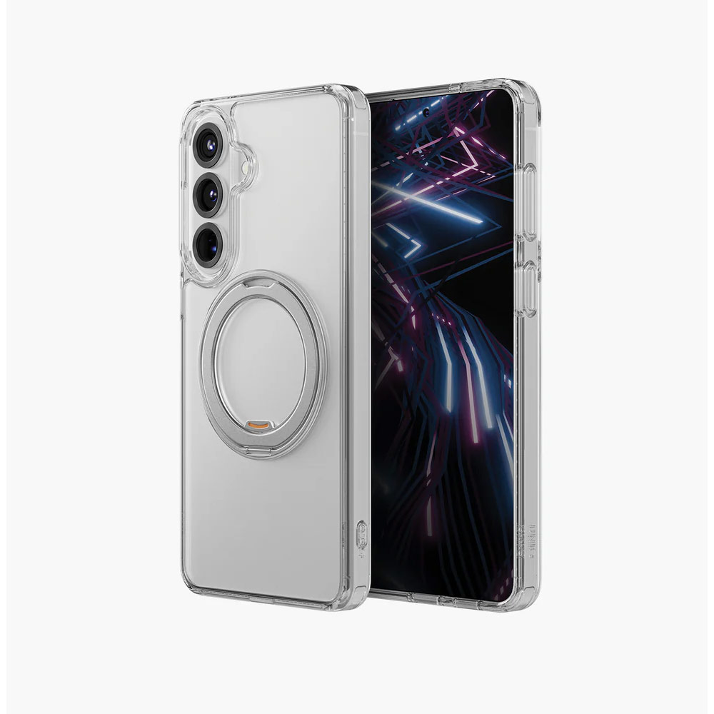 Picture of Samsung Galaxy S26 Ultra Case | Uniq Swivix 360 Rotating Kickstand Case for Samsung Galaxy S26 Ultra (Lucent Clear)