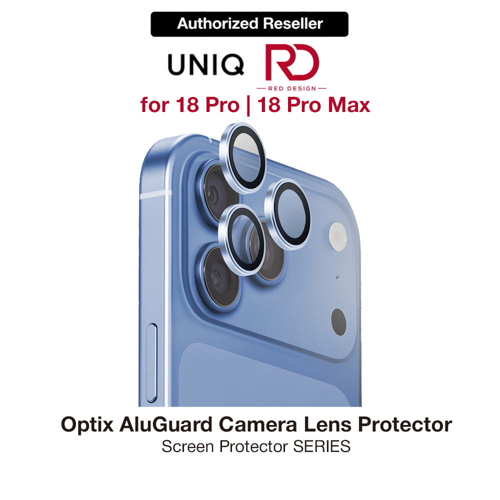Picture of Uniq Optix AluGuard Camera Aluminum Frame Anti Reflection HD Clarity Camera Lens Protector for iPhone 18 Pro iPhone 18 Pro Max - Arctic Blue Apple iPhone 18 Pro Max- Apple iPhone 18 Pro Max Cases, Apple iPhone 18 Pro Max Covers, iPad Cases and a wide selection of Apple iPhone 18 Pro Max Accessories in Malaysia, Sabah, Sarawak and Singapore