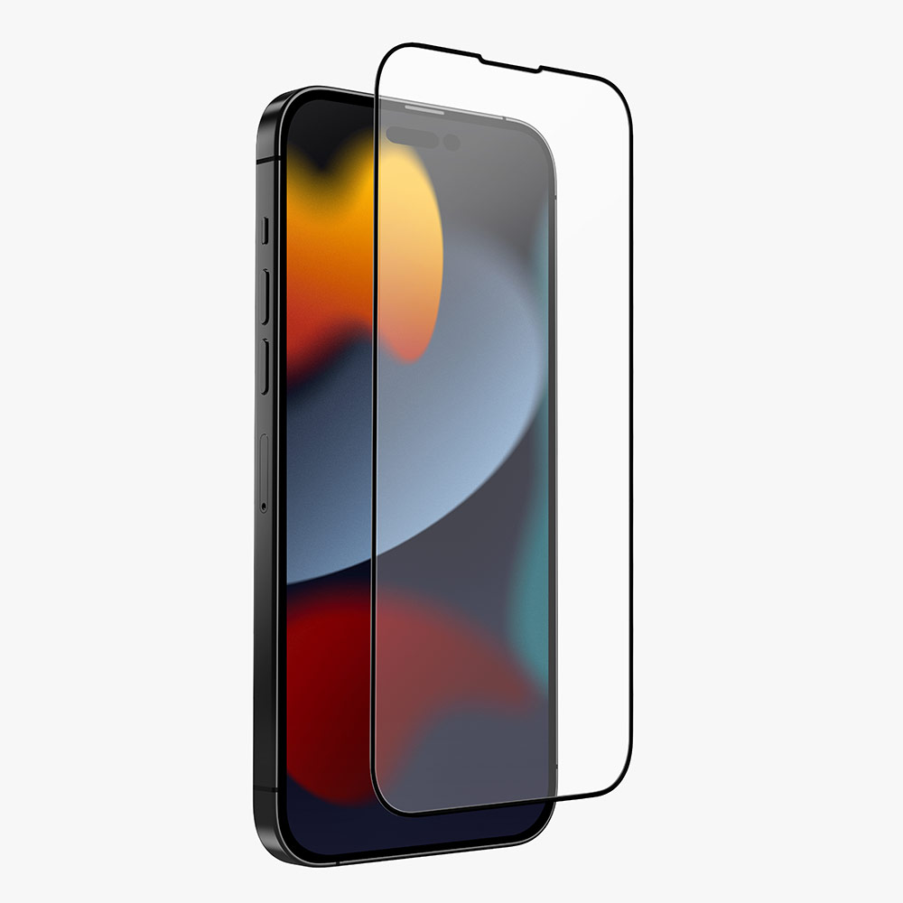 Picture of Apple iPhone 14 6.1 Screen Protector | Uniq Optix Matte HD Clear 2.85D Tempered Glass Screen Protector for iPhone 14 6.1 (Matte )