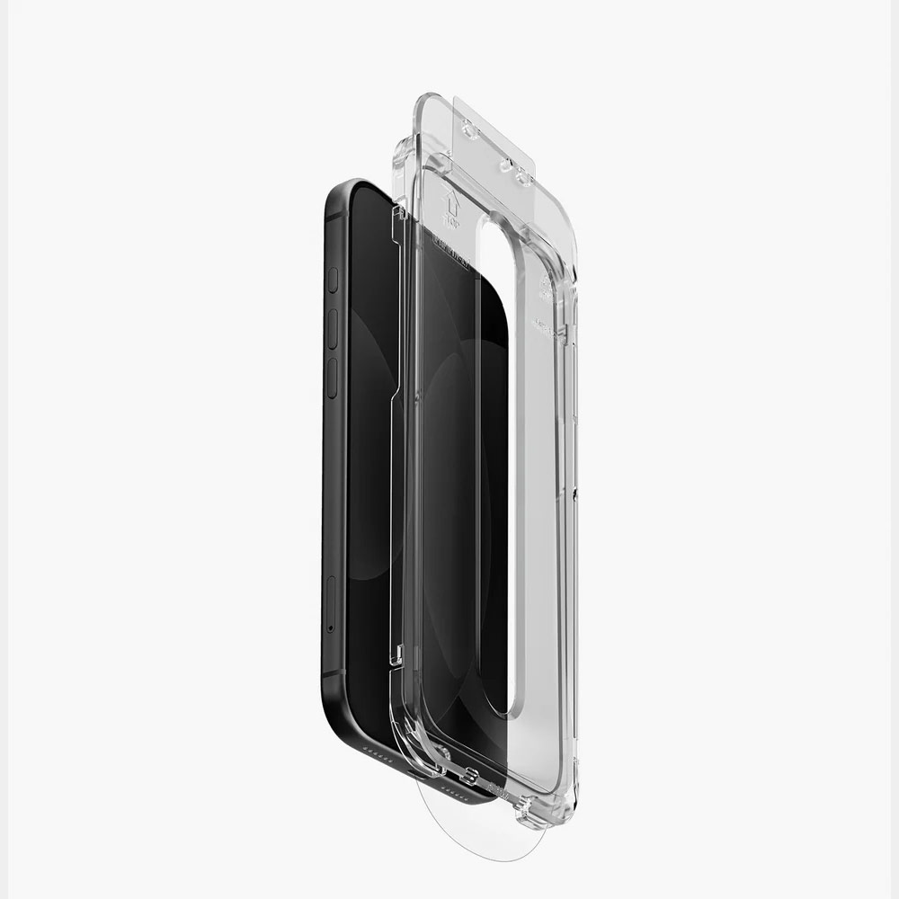 Picture of Apple iPhone 18 Pro Screen Protector | Uniq Optix SwiftFit Vivid Tempered Glass Screen Protector for iPhone 18 Pro - Vivid Clear